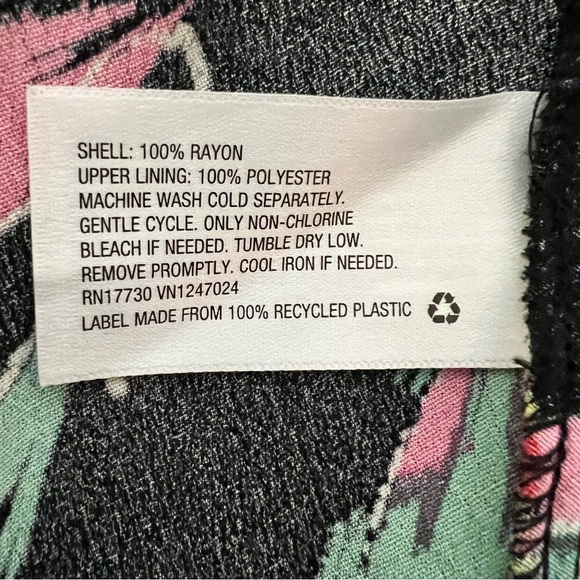 RIXO X Target Black Floral Off the Shoulder Puff Sleeve Maxi Dress. - Picture 4 of 4